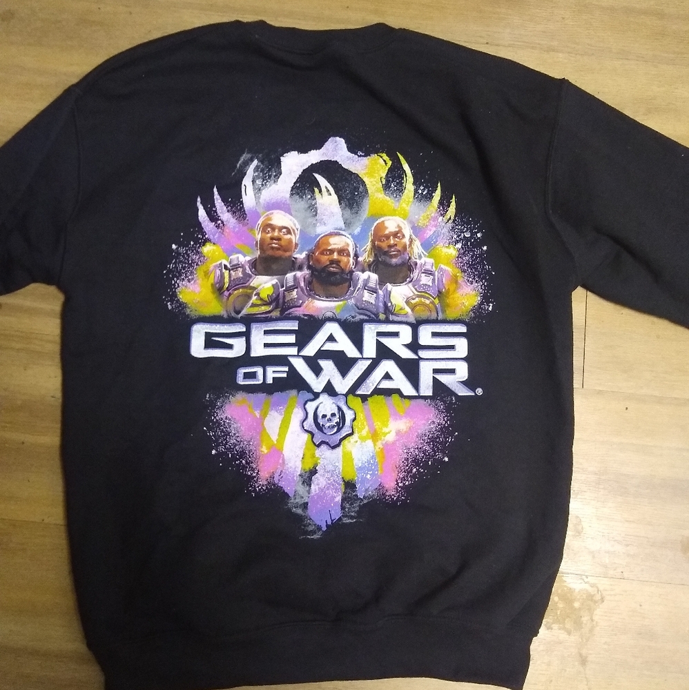 Gears of war 5 wwe the new day sweatshirt size m
